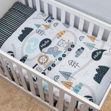 Imagem de Edredom de Berço Avulso Americano Infantil Estampado Cobertor Bebês Me