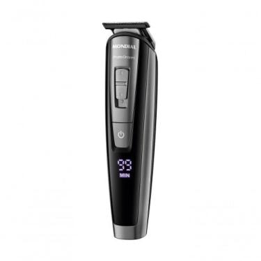 Imagem de Aparador De Pelos Praticgroom Mondial Preto 6W BG-09 Bivolt