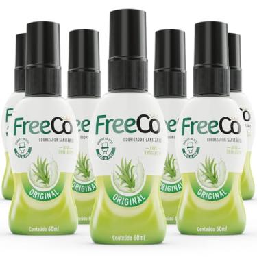 Imagem de Freecô Bloqueador De Odores Sanitários - Original 60ml Pack com 12 unidades