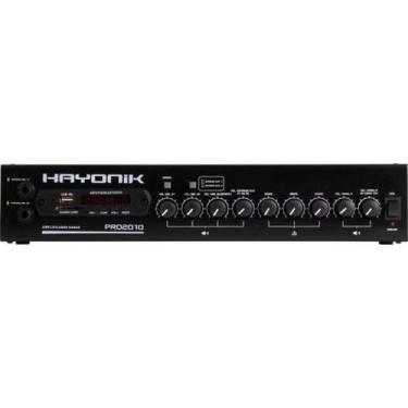 Imagem de Amplificador Hayonik Pro2010 200W Rms Com Gongo