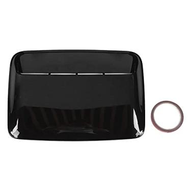 Imagem de Milltrip Capa de concha de capô, grade de saída de ar universal, capô de carro, concha de capô para carros, capa de concha para modificação de automóvel, reposição de remodelação (brilhante