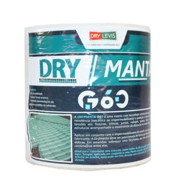 Imagem de Manta de Bindim Drymanta Imperabilizante para Telhado e Lajes G60 25M 