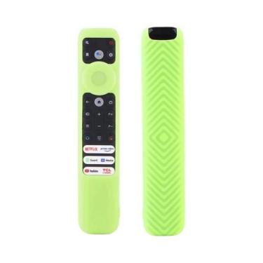 Imagem de Capa De Silicone Luminosa Para TCL RC902V FMR1 Controle Remoto De Voz 