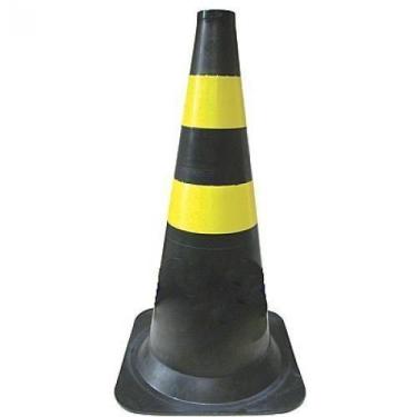 Imagem de Cone para sinalização 50 cm com 2 faixas - RM-42 - MultiMarcas