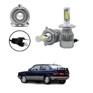 Imagem de Lâmpada de Led Farol Alto e Baixo Gol Voyage Saveiro Quadrado 1980 a 1995