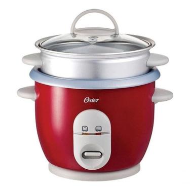 Imagem de Panela Eletrica De Arroz 350w Oster Antiaderente Vermelho 220V