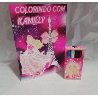 Imagem de 10 kit colorir personalizado - Orvalho