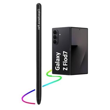 Imagem de Caneta Stylus para Samsung Galaxy Z Fold 7 Pen, compatível com as duas telas, S Pen compatível com Galaxy Z Fold 7 / Fold 6 / Fold 5 Touch Screen Fold 7 Stylus Pen (preto)