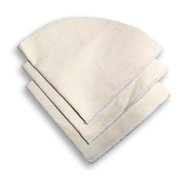 Imagem de Kit 3 Filtros De Pano V60, Coador De Café Em Algodão