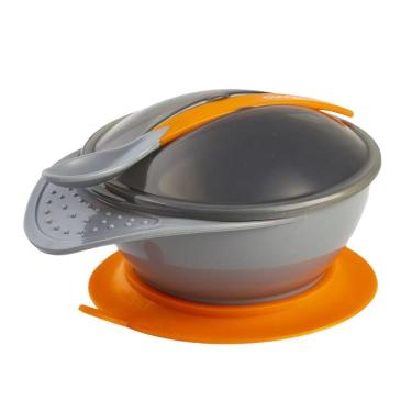 Imagem de Prato Infantil Com Ventosa E Colher 330Ml - Clingo