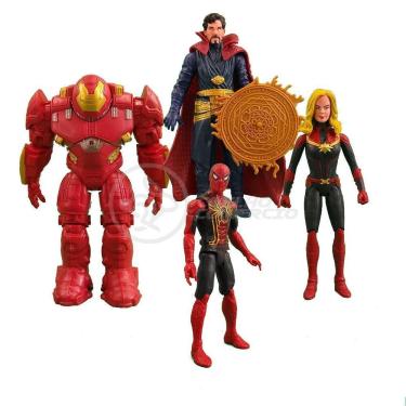 Imagem de Kit Cartela Com 4 Bonecos 15cm Vingadores End Game 29