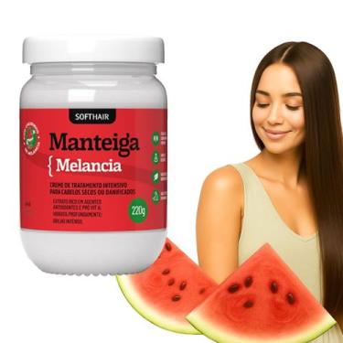 Imagem de Creme De Cabelo Mascara Melancia Ultra Hidratação E Cheiro Incrível - 