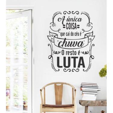 Imagem de Adesivo De Parede Frase A Única Coisa Para Sala Quarto Box - Gaudesivo