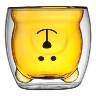 Imagem de Xicara Criativa Em Formato De Urso Coloridas 250ml Vidro - NoBrand, Am