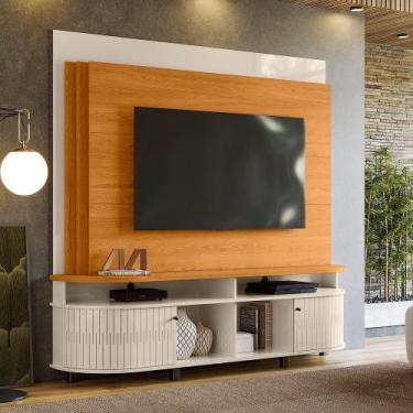 Imagem de Combo Home + Painel Para TV 60 Polegadas Daytona - 7 Decor - Madetec, 