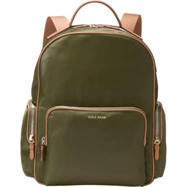 Imagem de Cole Haan Delancey Mochila de nylon, Olive Night/Godlen Honey, Olive Night/Godlen Honey