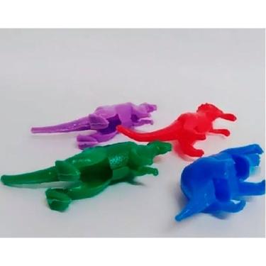 Imagem de Kit 30 Dinossauro Colorido Plástico Mini Brinquedo Festa-top - VENDEU 