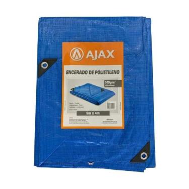 Imagem de Lona de Polietileno Ajax 150 micras 5x4m Azul