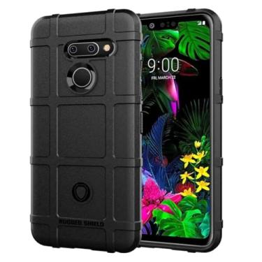 Imagem de Capa Para LG G8 ThinQ (Tela 6.1) Armadura Proteção Militar Anti Choque (Preto)