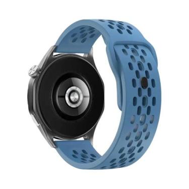Imagem de Pulseira De Silicone Respirável De 22mm Para Amazfit Bip 6 5 5 Unity G