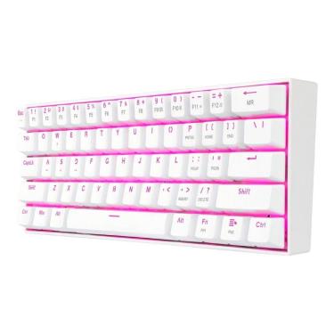 Imagem de Teclado Branco Redragon Teclado K630w Dragonborn