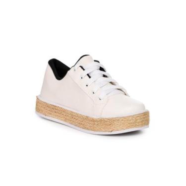 Imagem de Tênis Flatform Corda Feminino Street Call, Visual Moderno e Versátil p