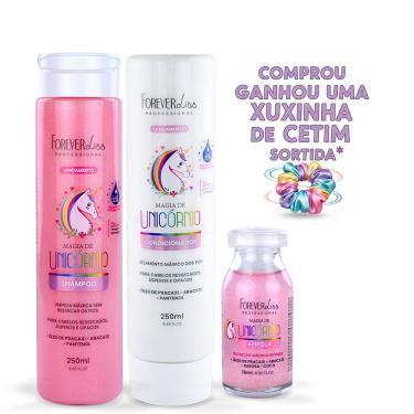 Imagem de Forever Liss Shampoo, Condicionador,Ampola Magia d Unicórnio