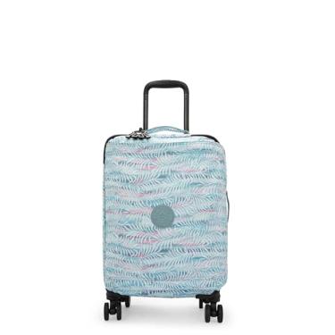 Imagem de Kipling Bolsa feminina espontaneous S Prt com rodinhas, Folhas de palmeira, 13''L x 20.75''H x 8.25''D, Kipling Bolsa feminina espontaneous S Prt com rodinhas