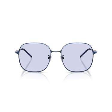 Imagem de Diesel Eyewear Óculos de sol quadrados DL1010D, azul, 55 mm