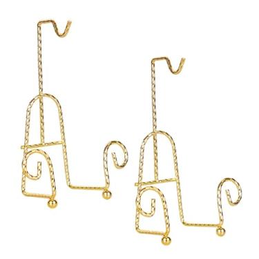 Imagem de Suporte de exibição de 2 peças para xícaras de chá e pires, suporte de pires de metal, chávenas de café, organizador de pratos para xícara de chá e pires, suporte para guardar xícara de chá e prato