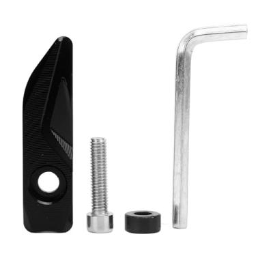 Imagem de Akozon Guarda de Tampa do Sensor ABS Roda Dianteira de Liga de Alumínio para a Substituição de Proteção contra Freio de Motocicleta para Adv160 Adv150 (BLACK)