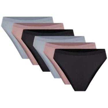 Imagem de Kit com 6 Calcinhas Adulto Biquini Trifil, Sortidas, P