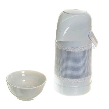 Imagem de Garrafa Térmica E Molhadeira Com Capa Quarto Bebê Menino