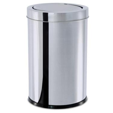 Imagem de Lixeira Basculante Brinox 7,8 Litros em Aço Inox
