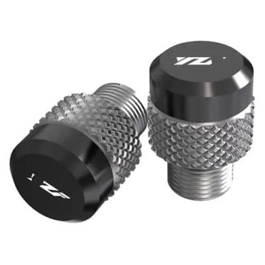 Imagem de Compatível com YZF R1 R3 R6 R25 R125 R1M YZFR1 YZFR6 YZFR3 Acessórios espelhos de motocicleta Parafusos de plugue de furo Tampa de orifício de espelho (titânio)