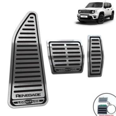Imagem de Descanso de Pé + Pedaleira Jeep Renegade Longitude Preto
