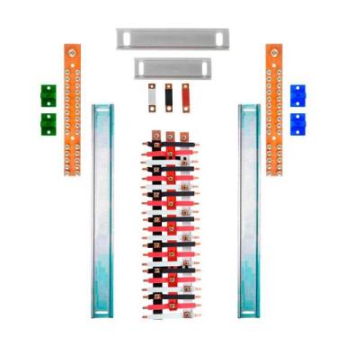 Imagem de Kit Barramento Trifásico 225A para 42 Circuitos com Termo Retrátil - Z