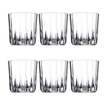 Imagem de Conjunto 6 Copos Baixo Vidro 300Ml Dara Class Home