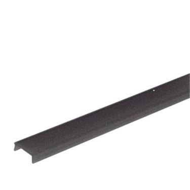 Imagem de Canaleta Perfil Acrílico Leitoso Difusor para LED 15mm - Homeney, Fumê