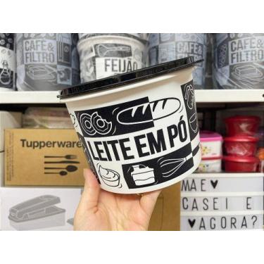 Imagem de Tupper Caixa Leite em Pó Pop Box 1,2 kg / 2,4 l - Armazenamento - Tupp
