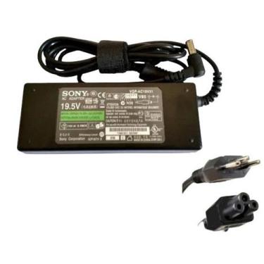 Imagem de Fonte Carregador para Notebook e TV Sony Original 19,5V 4.7A - 90W Biv