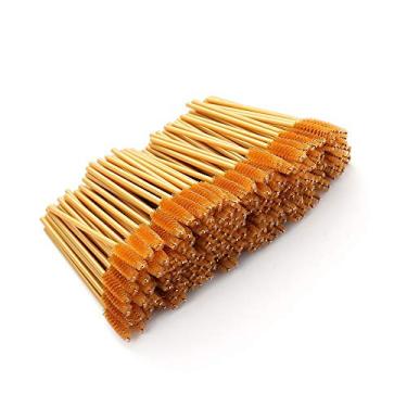 Imagem de LASSKY 200 pincéis descartáveis de rímel de cílios, pincel de cílios para olhos, varinhas de rímel, carretéis para extensões de cílios, varinha de cílios, carretel de extensão de cílios – Cabeça de