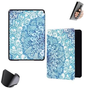 Imagem de GUKSRASO Capa para 6.8" Kindle Paperwhite 11ª Geração/Signature Edition (Modelo: M2L3EK/M2L4EK) - Despertar/Suspender Automático Inteligente,Material TPU e Alça de Mão