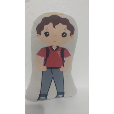 Imagem de Naninha Almofada Santo Carlo Acutis - Virgem Maria 25 cm de Altura