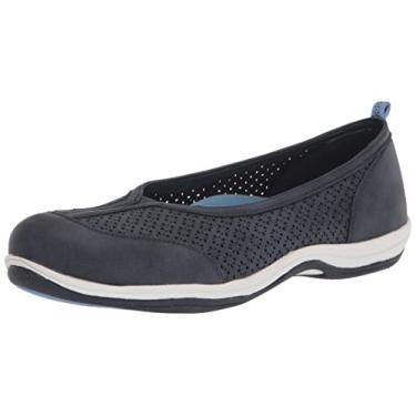 Imagem de Easy Street Sport Tênis feminino Stern Sporty Ballet sem salto, Azul marino, 6.5 Wide