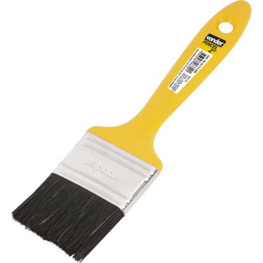 Imagem de Pincel 2  Cerdas Preta Cabo Plástico Para Tintas Óleo E Esma