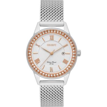 Imagem de Relógio Orient Feminino Prata E Rose Ftss1163 B3sx