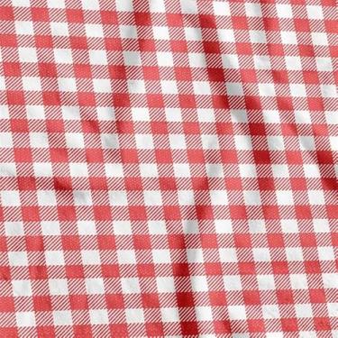 Imagem de Tnt Estampado 1,40M 40G Xadrez Branco/Vermelho Rl-25Mts - 64839