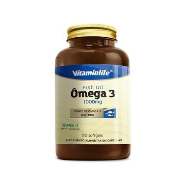 Imagem de Ômega 3 1000mg - 90 Cápsulas - VitaminLife-Masculino