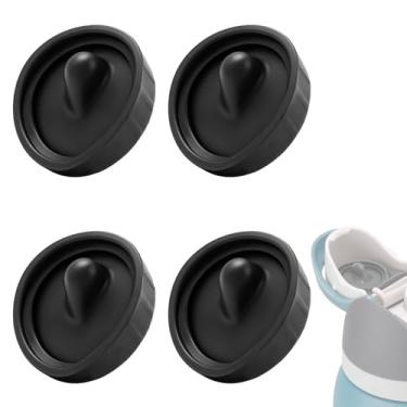 Imagem de KCMOSGI 4 peças de tampas de substituição à prova de vazamento para Owala FreeSip Sway 850 g 1,134 g, rolhas de substituição para tampa superior de garrafa de água Owala FreeSip Tumbler, acessórios de